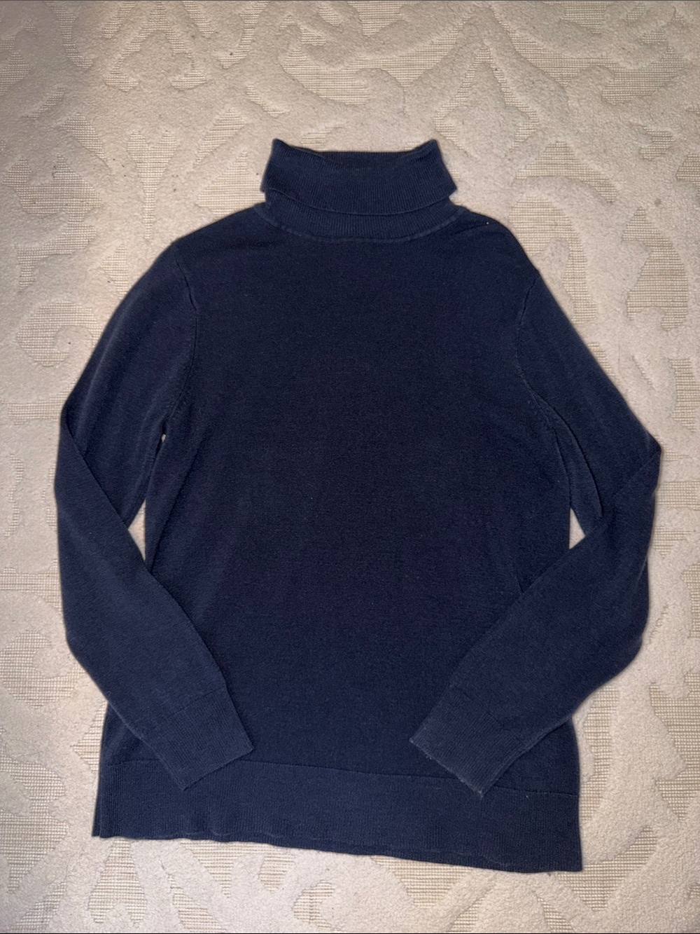 croft & barrow Navy Turtleneck Sweater